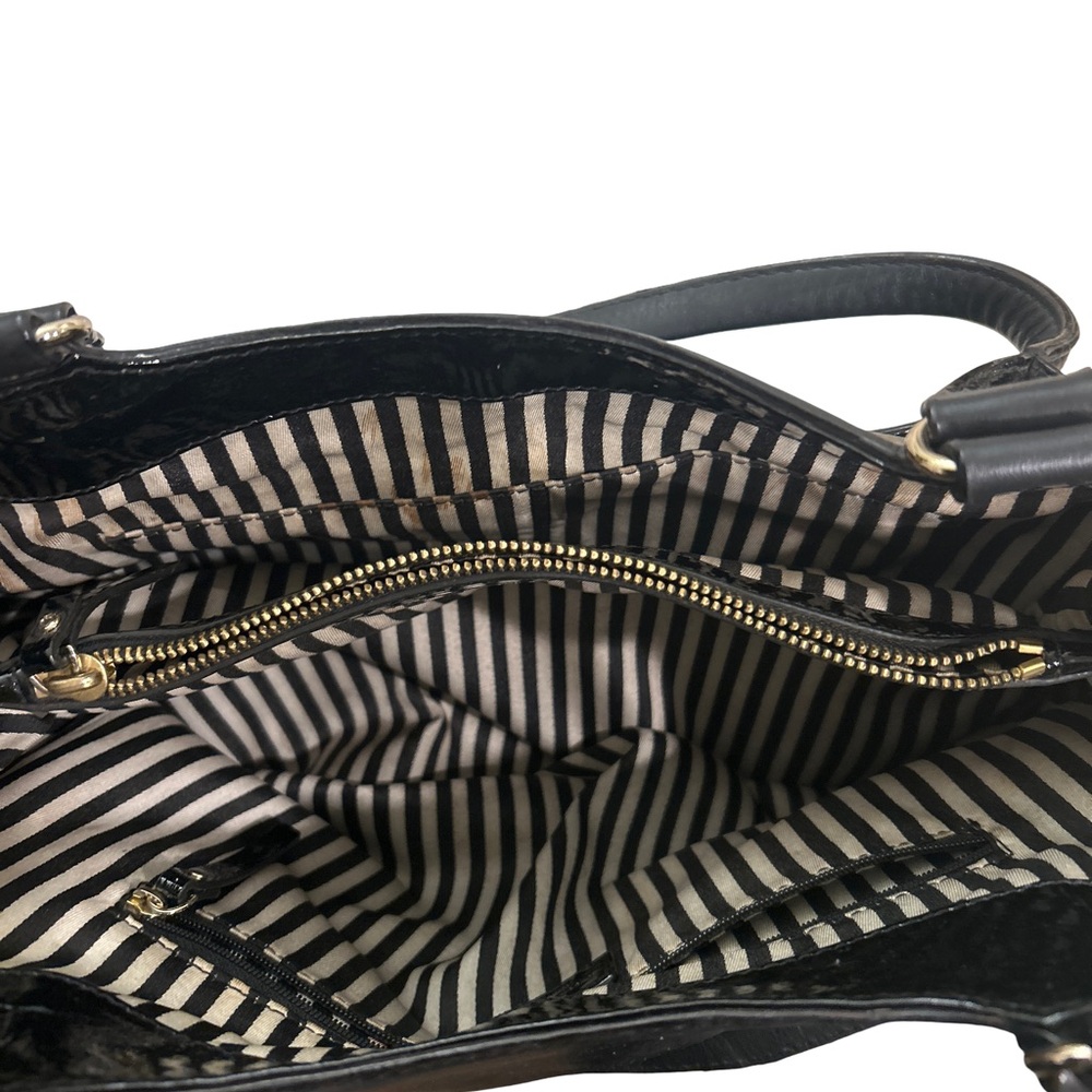 Kate Spade Black Shoulder Bag with Leather Trim - Picture 5 of 9